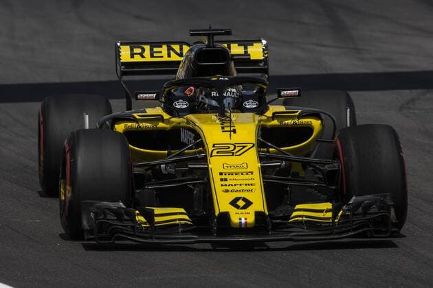 May 11, 2018 - Montmelo, Spain - 27 Nico Hulkenberg from Germany Renault F1 Team RS18 during the Spanish Formula One Grand Prix at Circuit de Catalunya on 11, 2018 in Montmelo, Spain. Spanish F1 Grand Prix - Practice  - ZUMAn230 20180511_zaa_n230_952 Copyright: xXavierxBonillax