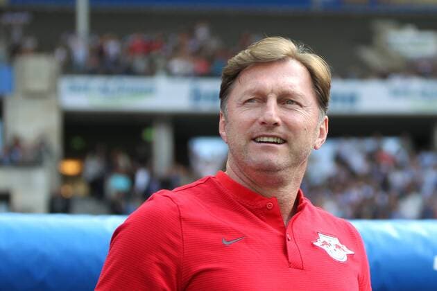 Ralph Hasenhuettl RB Leipzig in the match Hertha BSC against RB Leipzig in the Olympic Stadium Berlin on 12 05 2018 GER Soccer 1 Bundesliga Hertha BSC against RB Leipzig 12 05 2018 Berlin Olympic Stadium Copyright: xGorax Eibner-Pressefotox EP_aga