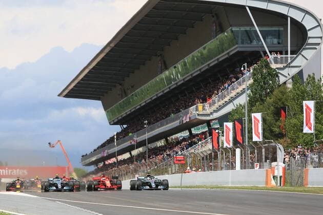 13th May, Circuit de Barcelona, Barcelona, Spain; Spanish Formula One Grand Prix, Sunday race day; Mercedes AMG Petronas Motorsport, Lewis Hamilton  ActionPlus12024406
