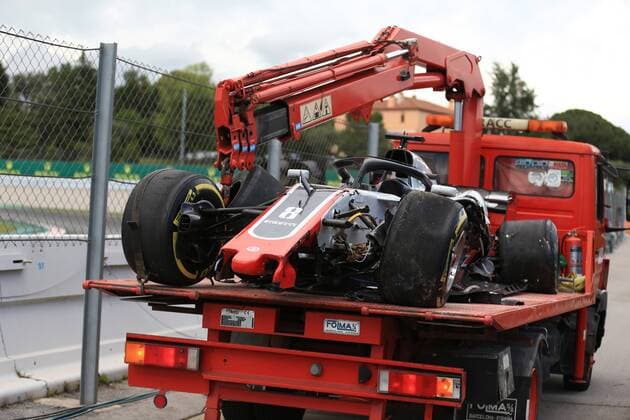 13th May, Circuit de Barcelona, Barcelona, Spain; Spanish Formula One Grand Prix, Sunday race day; Haas F1 Team, Romain Grosjean  ActionPlus12024423