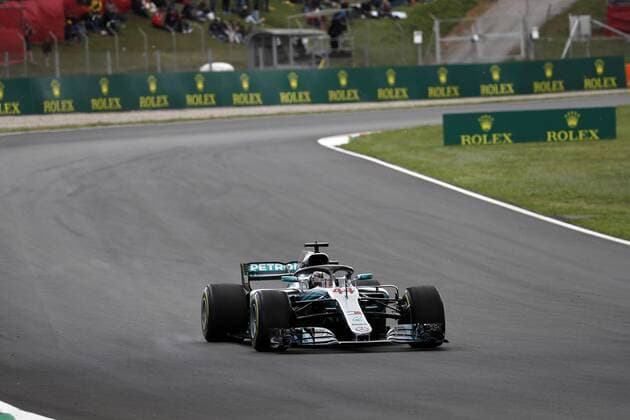 Photo4 LaPresse 13 05 2018 Barcelona, Spain Grand Prix Formula One Spain 2018 In the pic: Lewis Hamilton (GBR) Mercedes AMG F1 W09 & xa9; Photo4 LaPresse 13 05 2018 Barcelona, Spain Sport Grand Prix Formula One Spain 2018 In the pic: Lewis Hamilton (GBR) Mercedes AMG F1 W09  Copyright: xPhoto4 LaPressex