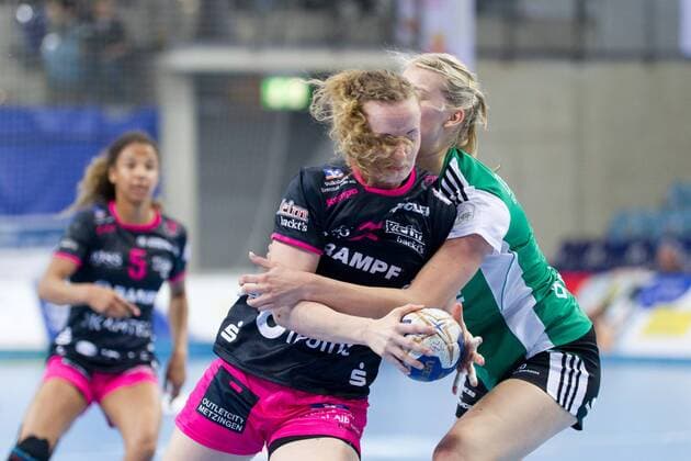 VfL Oldenburg Handball vs TuS Metzingen VfL Oldenburg Handball vs VfL Oldenburg Handball vs TuS Metzingen Handball Handball Bundesliga Season 2017 2018 13 05 2018 Oldenburg Copyright: xDanielxReinelt xEibner-Pressefotox EP_drt