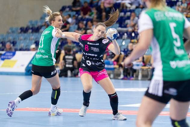 Monika Kobylinska No 8 Tussies Metzingen are Handball vs VfL Oldenburg Handball vs TuS Metzingen VfL Oldenburg Handball vs VfL Oldenburg Handball vs TuS Metzingen Handball Handball Bundesliga Season 2017 2018 13 05 2018 Oldenburg Copyright: xDanielxReinelt xEibner-Pressefotox EP_drt