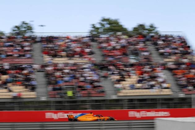 Photo4 LaPresse 13 05 2018 Barcelona, Spain Grand Prix Formula One Spain 2018 In the pic: Fernando Alonso (ESP) McLaren MCL32 & xa9; Photo4 LaPresse 13 05 2018 Barcelona, Spain Sport Grand Prix Formula One Spain 2018 In the pic: Fernando Alonso (ESP) McLaren MCL32  Copyright: xPhoto4 LaPressex