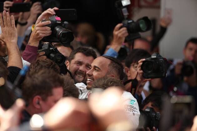 Photo4 LaPresse 13 05 2018 Barcelona, Spain Grand Prix Formula One Spain 2018 In the pic: race winner Lewis Hamilton (GBR) Mercedes AMG F1 W09 & xa9; Photo4 LaPresse 13 05 2018 Barcelona, Spain Sport Grand Prix Formula One Spain 2018 In the pic: race winner Lewis Hamilton (GBR) Mercedes AMG F1 W09  Copyright: xPhoto4 LaPressex