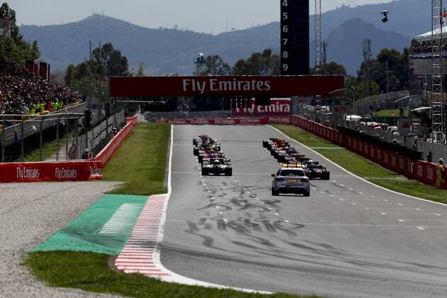 Motorsports: FIA Formula One World Championship WM Weltmeisterschaft 2018, Grand Prix of Spain, Start Barcelona Spain