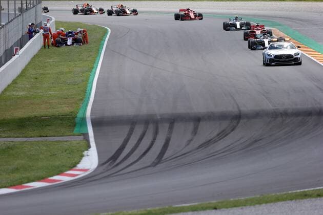 Photo4 LaPresse 13 05 2018 Barcelona, Spain Grand Prix Formula One Spain 2018 In the pic: Pierre Gasly (FRA) Scuderia Toro Rosso STR13 & xa9; Photo4 LaPresse 13 05 2018 Barcelona, Spain Sport Grand Prix Formula One Spain 2018 In the pic: Pierre Gasly (FRA) Scuderia Toro Rosso STR13  Copyright: xPhoto4 LaPressex