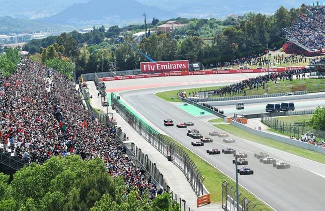 Start formula 1 GP Spain in Barcelona 13 05 2018 Photo mspb Jerry Andre Start Formula 1 GP Spain 2018