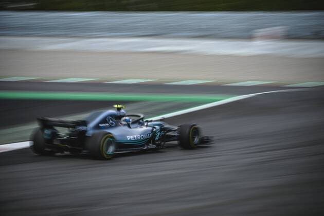 May 13, 2018 - Barcelona, Catalonia, Spain - VALTTERI BOTTAS (FIN) drives during the Spanish GP at Circuit de Barcelona - Catalunya in his Mercedes W09 EQ Power F1 2018: Spanish Grand Prix - ZUMAo105 20180513_zap_o105_032 Copyright: xMatthiasxOesterlex