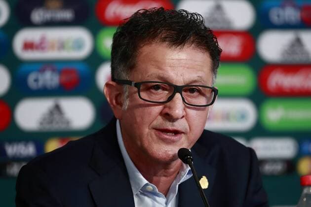 Mexico s national soccer team coach, Colombian Juan Carlos Osorio, delivers a press conference PK Pressekonferenz in Mexico City, Mexico, 14 May 2018. Osorio announced Rafa Marquez and other 16 players of the Europa and MLS Fussball Herren USA leagues. Mexico s national soccer team press conference !ACHTUNG: NUR REDAKTIONELLE NUTZUNG!  Copyright: xJosexMendezx MEX02 20180514-636619248732165860