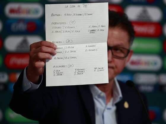 Mexico s national soccer team coach, Colombian Juan Carlos Osorio, delivers a press conference PK Pressekonferenz in Mexico City, Mexico, 14 May 2018. Osorio announced Rafa Marquez and other 16 players of the Europa and MLS Fussball Herren USA leagues. Mexico s national soccer team press conference !ACHTUNG: NUR REDAKTIONELLE NUTZUNG!  Copyright: xJosexMendezx MEX04 20180514-636619248757634281