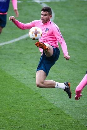 SOCCER - EL, Madrid vs Marseille LYON,FRANCE,15.MAY.18 - SOCCER - UEFA Europa League, final, Atletico Madrid vs Olympique Marseille, training Madrid. Image shows Roberto Olabe (Atletico). GEPAxpictures xDanielxGoetzhaber