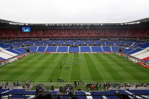Olympique de Marseille Training General view of the stadium during the Olympique de Marseille training session at Stade de Lyons, Lyons Content Not Available For UK Newspapers Copyright: xPaulxChestertonx FIL-11803-0004