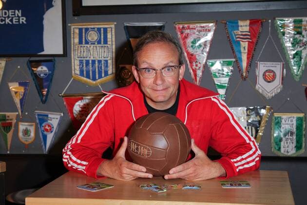 Wigald Boning History Football Preview Screening Germany your footballing soul with Wigald Boning and Paul Breitner in the football pub Stadion in Muenchen on 15 05 2018