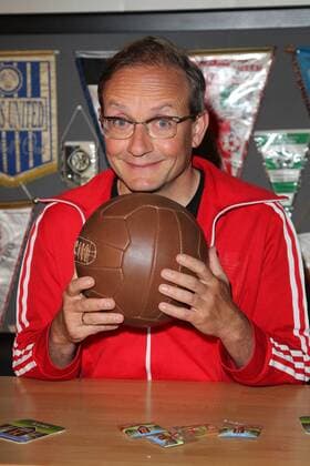 Wigald Boning History Football Preview Screening Germany your footballing soul with Wigald Boning and Paul Breitner in the football pub Stadion in Muenchen on 15 05 2018