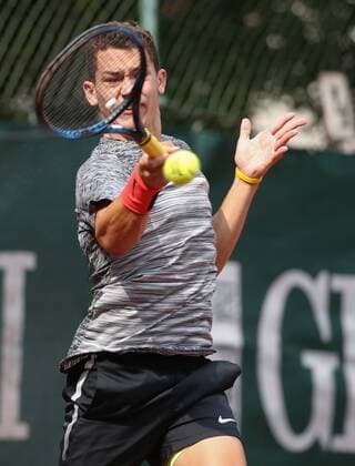 TENNIS - International Spring Bowl MOEDLING,AUSTRIA,16.MAY.18 - TENNIS - International Spring Bowl. Image shows Antonio Cayetano March (ECU). GEPAxpictures xMarioxKneisl