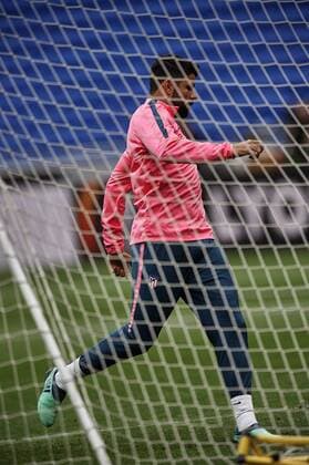 Fußball, EL, Finale, Training Atletico Madrid Diego Costa during the training before the final of Europa League between Atletico de Madrid against Olimpique de Marseille at Parc Olympique Lyonnais, Lyon, France. on 15 May of 2018.  xJosexBretonx xFinalxEuropaxLeaguex-xTrainingx