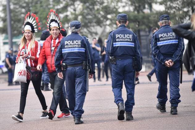 Fußball, EL, Finale, Sicherheitsvorkehrungen - Lyon is preparing for the final - 16 05 2018 - France Rhone Alpes Lyon - The city of Lyon is preparing for the final of the Europa League Football which will face the Olympique de Marseille and Atletico de Madrid.  JulienxMattiax xLexPictorium LePictorium_0180799