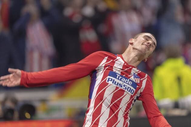 Antoine Griezmann of Atletico de Madrid the Uefa Europa League Final ,match between Olympique de Marseille 0-3 Atletico de Madrid at Stade de Lyon on May 16, 2018 in Lyon , Italy. Noxthirdxpartyxsales  (78298471)