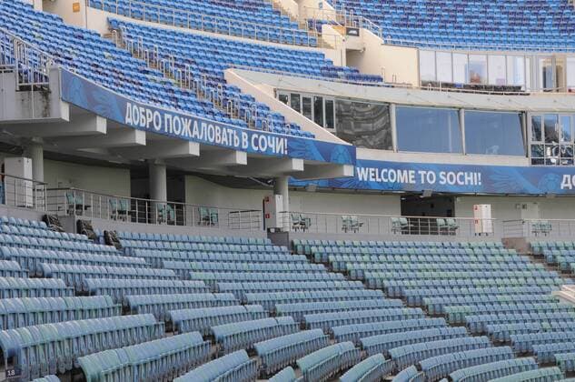 (180517) -- MOSCOW, May 17, 2018 -- Picture taken on Nov. 3, 2017, shows the inside view of Fisht Stadium which will host the 2018 World Cup matches in Sochi, Russia. ) (SP)RUSSIA-SOCHI-WORLD CUP-STADIUM FIFAxLOC 