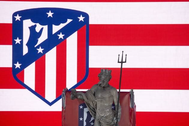 Atletico de Madrid celebrating Europa League Championship at Neptune Fountain in Madrid, Spain. May 18, 2018.  (20180519063)