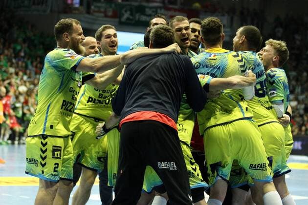 Saint-Raphael HANDBALL : EHF Cup - Demi-finale - Saint-Raphael Var HB vs SC Magdeburg - 19 05 2018 KevinDomas Panoramic 
