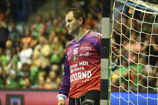 Saint Raphael Var vs SC Magdeburg Mihai Popescu Saint Raphael 16 Portrait Portrait Single Image Saint Raphael Var vs SC Magdeburg Handball Ottostadt Magdeburg EHF Cup Finals 2018 Season 2017 2018 19 05 2018 Magdeburg Copyright: xEibner-Pressefotox EP_taeger