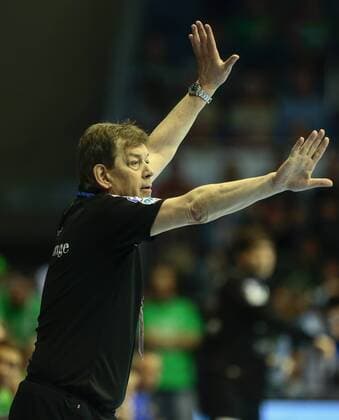 Fresh On Göppingen vs. Füchse Berlin Velimir Petkovic Berlin Coach Complained complains grumbles Frisch On Göppingen vs Füchse Berlin Ottostadt Magdeburg EHF Cup Finals 2018 Season 2017 2018 19 05 2018 Magdeburg Copyright: xEibner-Pressefotox EP_taeger