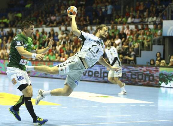 Fresh On Göppingen vs Füchse Berlin Paul Drux Berlin 95 throws Goal scorer scored goal scores the goal Frisch Auf Göppingen vs Füchse Berlin Ottostadt Magdeburg EHF Cup Finals 2018 Season 2017 2018 19 05 2018 Magdeburg Copyright: xEibner-Pressefotox EP_taeger