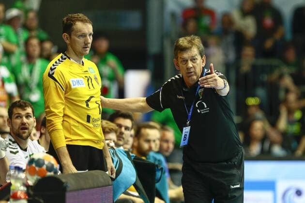 Fresh On Göppingen vs Füchse Berlin vl Petr Stochl Berlin 71 Velimir Petkovic Berlin Coach Frisch On Göppingen vs. Füchse Berlin Ottostadt Magdeburg EHF Cup Finals 2018 Season 2017 2018 19 05 2018 Magdeburg Copyright: xEibner-Pressefotox EP_taeger