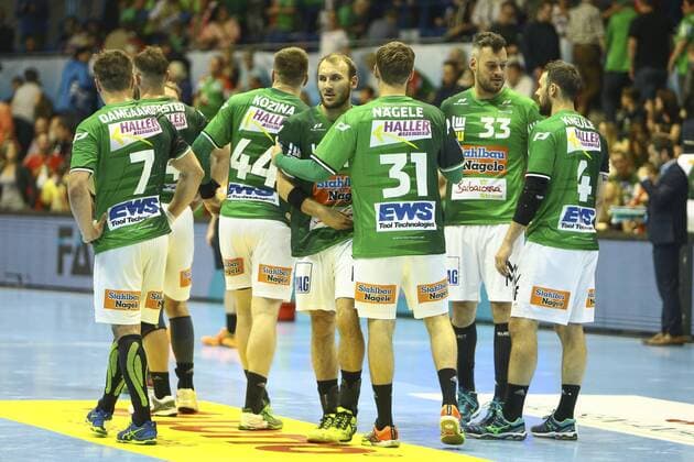 Frisch Auf Göppingen vs Füchse Berlin Göppingen disappointed dejectedly disappointed Frisch Auf Göppingen vs. Füchse Berlin Ottostadt Magdeburg EHF Cup Finals 2018 Season 2017 2018 19 05 2018 Magdeburg Copyright: xEibner-Pressefotox EP_taeger