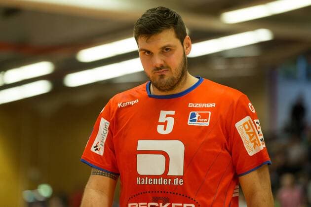 Tobias Wagner 5 HBW Balingen Weilstetten disappointed after the match Bergischer HC vs HBW Balingen Weilstetten Handball 2 Bundesliga 19 05 18 Solingen NRW Germany Klingenhalle Copyright: xcdnx