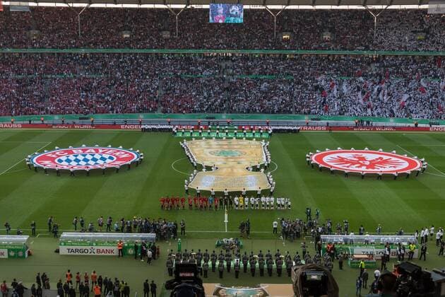 DFB Pokal Final FC Bayern Munich vs Eintracht Frankfurt 19 05 2018 Berlin Olympic Stadium GER DFB Pokal Final FC Bayern Munich vs Eintracht Frankfurt im Bild Feature before the match nordphotoxKokenge nph00001