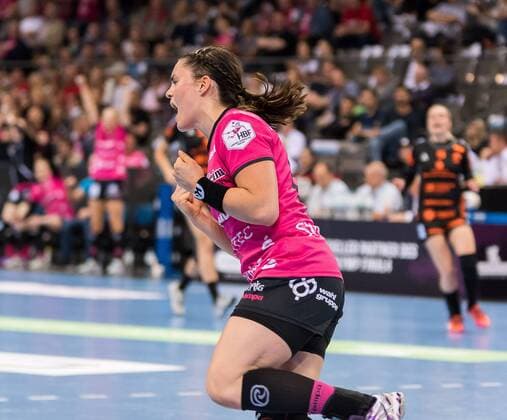 Katharina Beddies TusSies Metzingen 66 HSG Bad Wildungen Vipers v TuS Metzingen Handball OLYMP Final4 HBF Handball Cup final Match 3 3 Bundesliga Women 20 05 2018 HSG Bad Wildungen Vipers v TuS Metzingen Handball OLYMP Final4 HBF Handball Cup final Match 3 3 Bundesliga Women 20 05 2018 Stuttgart Copyright: xFrankx Eibner-Pressefotox EP_wfk