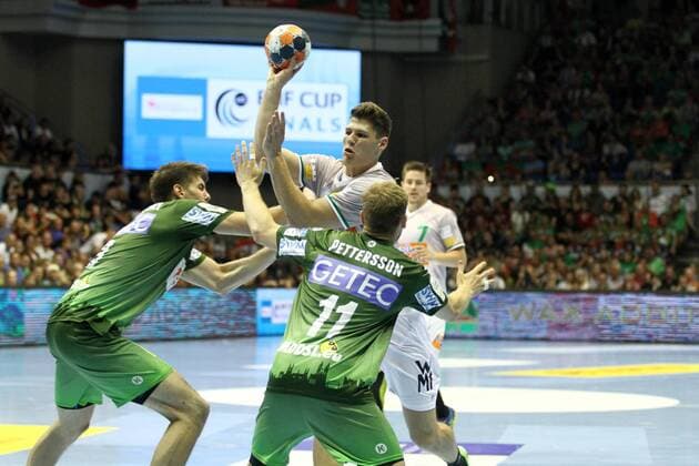 Sebastian Heymann (Goppingen) HANDBALL : EHF CUP - Finale 3 4 - Frisch Auf Goppingen vs SC Magdeburg - 20 05 2018 KevinDomas Panoramic 