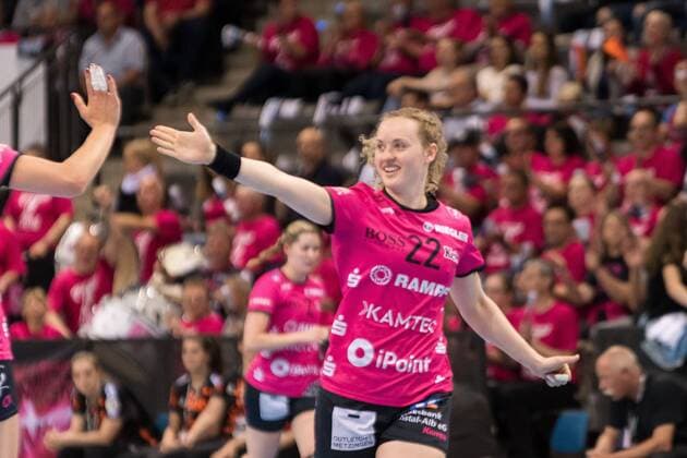 Maren Weigel TusSies Metzingen 22 HSG Bad Wildungen Vipers v TuS Metzingen Handball OLYMP Final4 HBF Handball Cup final Match 3 3 Bundesliga Women 20 05 2018 HSG Bad Wildungen Vipers v TuS Metzingen Handball OLYMP Final 4 HBF Handball Cup final Match 3 3 Bundesliga Women 20 05 2018 Stuttgart Copyright: xFrankx Eibner-Pressefotox EP_wfk
