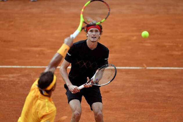 Rafael Nadal Spain, Alexander Zverev Germany Roma 20-05-2018 Foro Italico, Tennis Internazionali di Tennis d Italia Final Foto Andrea Staccioli Insidefoto andreaxstaccioli