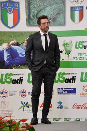 Bilder des Tages - SPORT May 21, 2018 - Rome, Italy - AS Roma coach Eusebio Di Francesco during the CONI Enzo Bearzot Award 2018 on may 21, 2018 in Rome, Italy. Enzo Bearzot Award 2018  - ZUMAn230 20180521_zaa_n230_697 Copyright: xSilviaxLorex