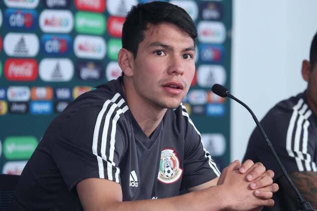 May 21, 2018 - EUM20180521DEP18.JPG.CIUDAD DE MEXICO SoccerFutbol-Seleccion.- 21 de mayo de 2018. Hirving Lozano atiende a medios de comunicacion luego del entrenamiento de la Seleccion Mexicana en el CAR de cara a su participacion en el Mundial de Rusia. Foto: Agencia EL UNIVERSALAriel OjedaEVZ Latin News: May 21, 2018  - ZUMAu78_ 20180521_zaf_u78_586 Copyright: xElxUniversalx