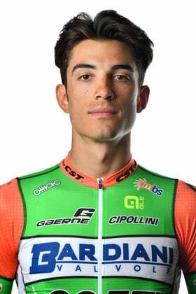 Italian Luca Wackermann of Bardiani CSF poses for the photographer during a portrait session ahead of the Baloise Belgium Tour cycling race, Tuesday 22 May 2018 in Buggenhout. DAVIDxSTOCKMAN  x05351262x