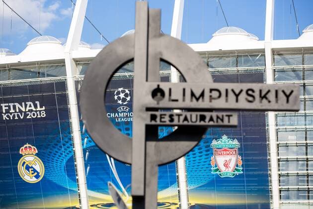 SOCCER - UEFA Men Women CL KIEV,UKRAINE,23.MAY.18 - SOCCER - UEFA Men Women Champions League, final, preview. Image shows a general view of NSC Olimpiyskiy stadium. GEPAxpictures xMaticxKlansek
