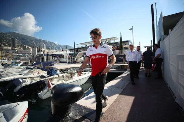 Charles Leclerc Alfa Romeo Sauber F1 Team Monaco Grand Prix 2018 Race Motorsport Formula 1 24 05 2018 Grand Prix of Monaco 2018 Race Motorsport Formula 1 24 05 2018 Monte Carlo Copyright: xIllman Eibner-Pressefotox EP_ANS