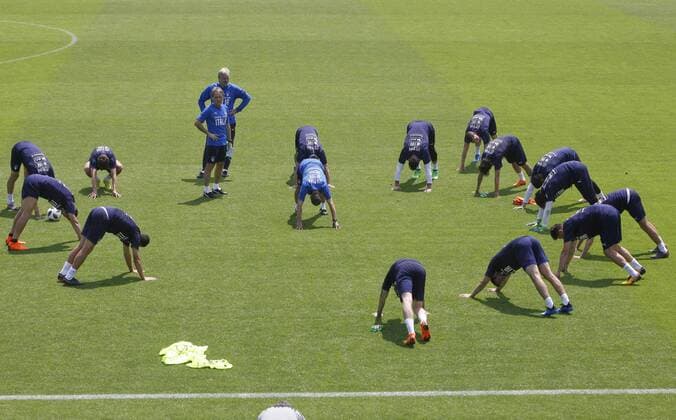 Photo Marco Bucco LaPresse May 24, 2018 Empoli (Italy) Soccer National A retreat In the pic: first day of training for Italian Team Foto Marco Bucco LaPresse 24 05 2018 Coverciano-Firenze (Italia) Sport Calcio Raduno Nazionale A Nella foto:& xa0;primo giorno di ritiro per la Nazionale di Roberto Mancini Photo Marco Bucco LaPresse May 24, 2018 Empoli (Italy) Sport Soccer National A retreat In the pic: first day of training for Italian Team  Copyright: xMarcoxBucco LaPressex