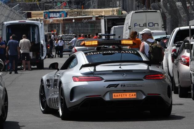 Monte-Carlo, Monaco 24,05,2018 F1 Grand Prix of Monte-Carlo day of test in the photo: safety car  Copyright: xManuelexMangiarottix xIPAx xManuelexMangiarottix