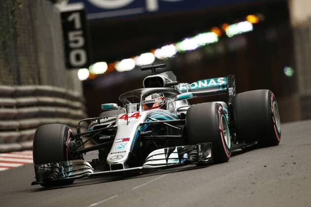 Motorsports: FIA Formula One World Championship WM Weltmeisterschaft 2018, Grand Prix of Monaco, 44 Lewis Hamilton (GBR, Mercedes AMG Petronas Motorsport), Monte Carlo Monaco