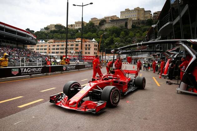 Motorsports: FIA Formula One World Championship WM Weltmeisterschaft 2018, Grand Prix of Monaco, 5 Sebastian Vettel (GER, Scuderia Ferrari), Monte Carlo Monaco