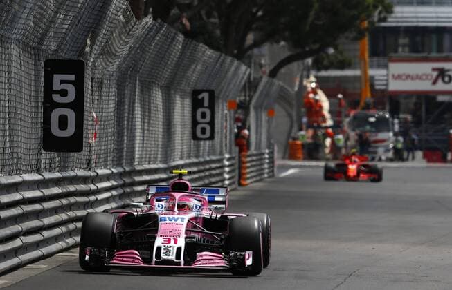 Motorsports: FIA Formula One World Championship WM Weltmeisterschaft 2018, Grand Prix of Monaco, 31 Esteban Ocon (FRA, Sahara Force India F1 Team), Monte Carlo Monaco