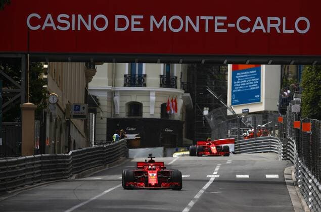 Motorsports: FIA Formula One World Championship WM Weltmeisterschaft 2018, Grand Prix of Monaco, 5 Sebastian Vettel (GER, Scuderia Ferrari), Monte Carlo Monaco