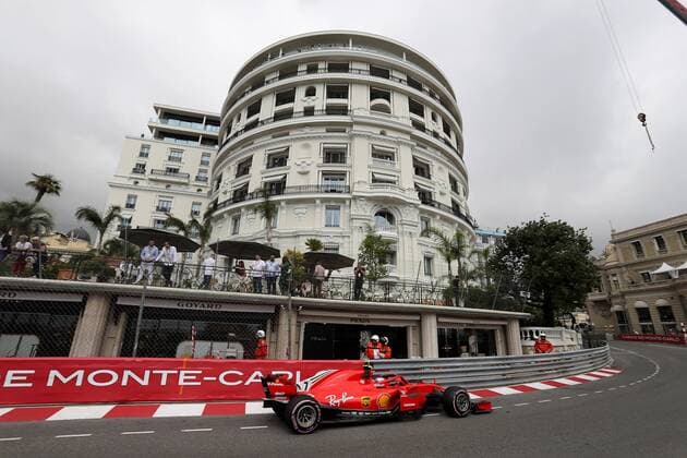Photo4 LaPresse 24 05 2018 Monte Carlo, Monaco Grand Prix Formula One Monaco 2018 In the pic: Kimi Raikkonen (FIN) Scuderia Ferrari SF71H & xa9; Photo4 LaPresse 24 05 2018 Monte Carlo, Monaco Sport Grand Prix Formula One Monaco 2018 In the pic: Kimi Raikkonen (FIN) Scuderia Ferrari SF71H  Copyright: xPhoto4 LaPressex