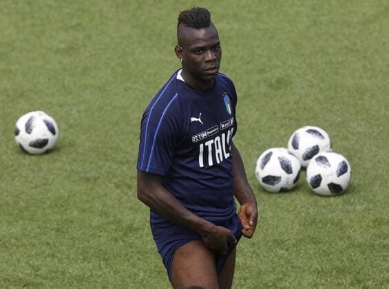 Photo Marco Bucco LaPresse May 24, 2018 Empoli (Italy) Soccer National A retreat In the pic: Mario Balotelli Foto Marco Bucco LaPresse 24 05 2018 Coverciano-Firenze (Italia) Sport Calcio Raduno Nazionale A Nella foto:& xa0;Mario Balotelli Photo Marco Bucco LaPresse May 24, 2018 Empoli (Italy) Sport Soccer National A retreat In the pic: Mario Balotelli  Copyright: xMarcoxBucco LaPressex